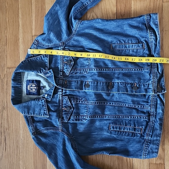 Talbots Classic Blue Denim Jean Jacket Isla Wash Women's Talbots Petite Plus XP - Picture 9 of 12